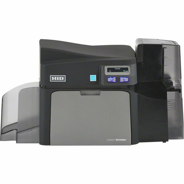 Fargo Electronics Dtc4250E Single Sided-Printer w/ Usb Cable, Asureid Express Software,  052600